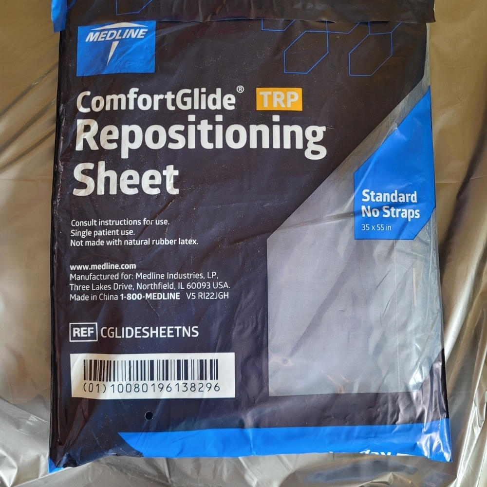 ComfortGlide Repositioning Sheet - Blue